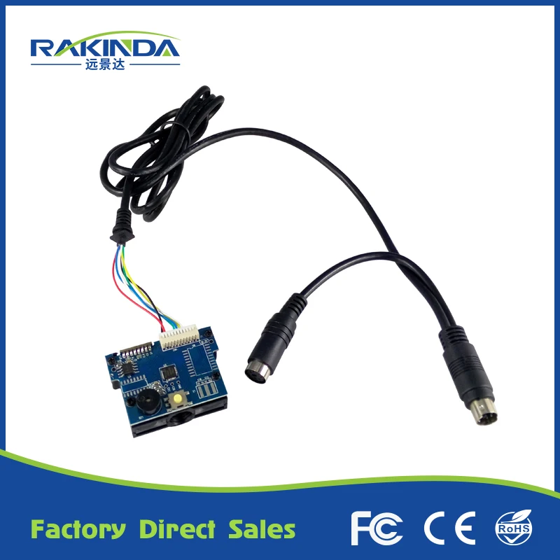 Rakinda 2D Высокочувствительный OEM считыватель штрих-кодов/Модуль сканера с