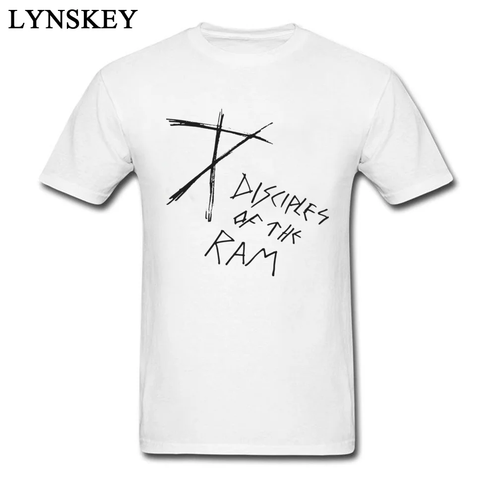 

Disciples of the Ram T-shirts for Students Gift Summer Tops T Shirt Short Sleeve Faddish Tee Shirt Round Collar 100% Cotton
