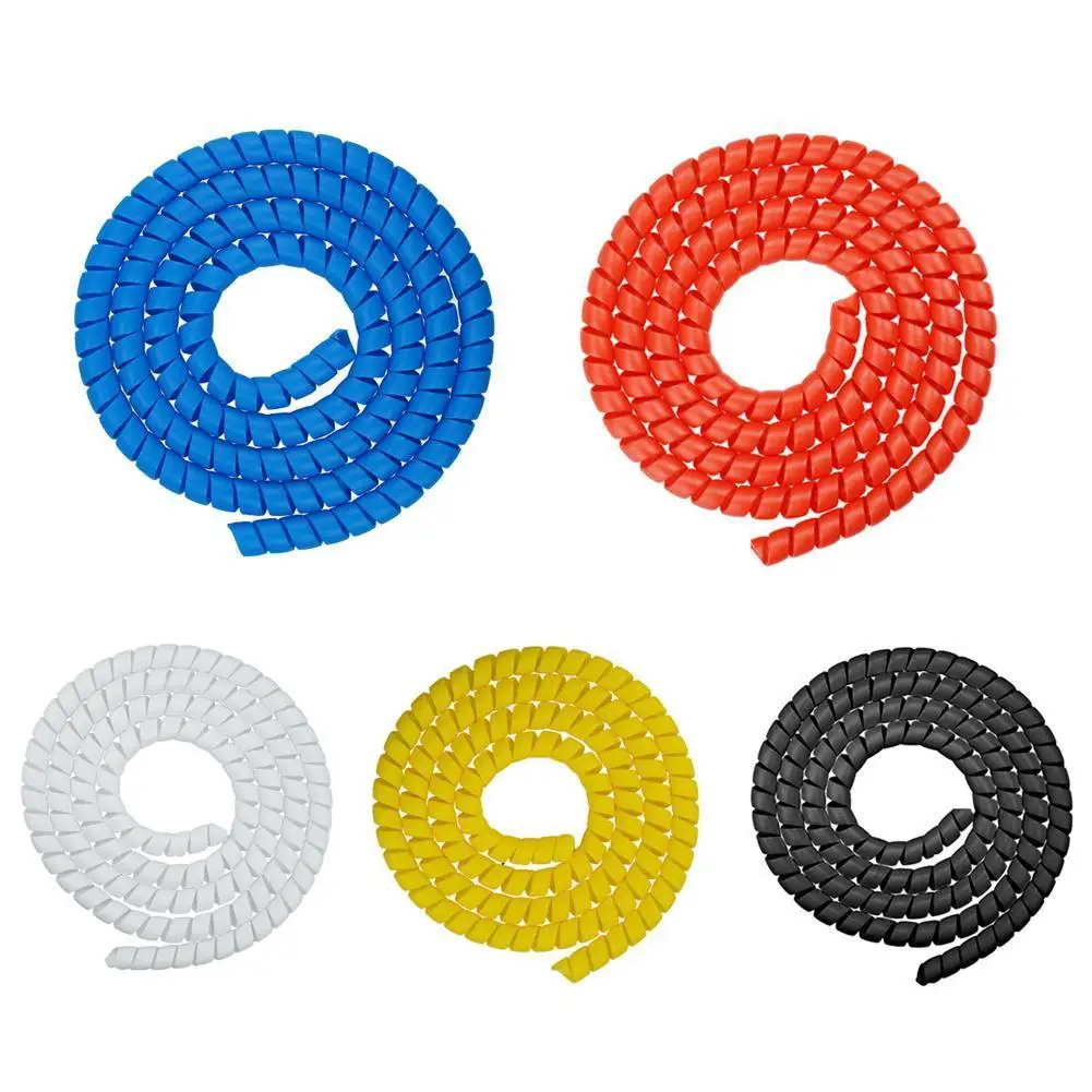 

1m Scooter Brake Line Protector For Organizer Pipe Protection Wrap Winding Cable Wire Cover Tube Protective Cover