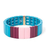 miyouke new fashion enamel bracelets unisex geometric arrows bangle set 2022 best selling