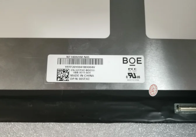 14-дюймовый телефон Φ Fit NT140WHM N45 ЖК-экран DP/N: 0025T0 EDP 30-контактный HD 1366*768 сменная