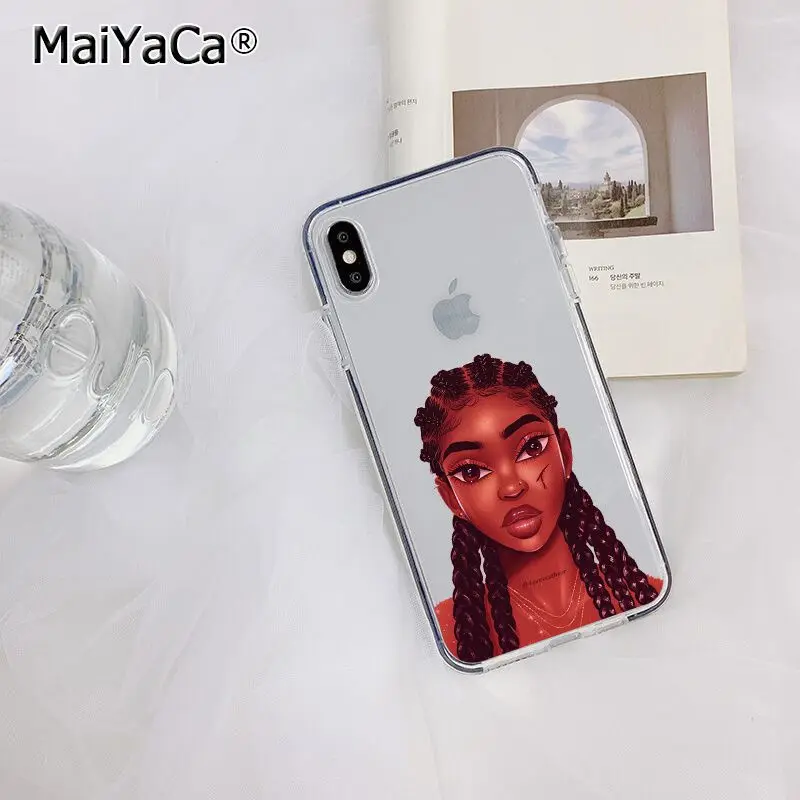 MaiYaCa Розовый сделать деньги не друзья каш черная голова девушка чехол для телефона для Apple iphone 11 pro 8 7 66S Plus X XS MAX 5S SE XR