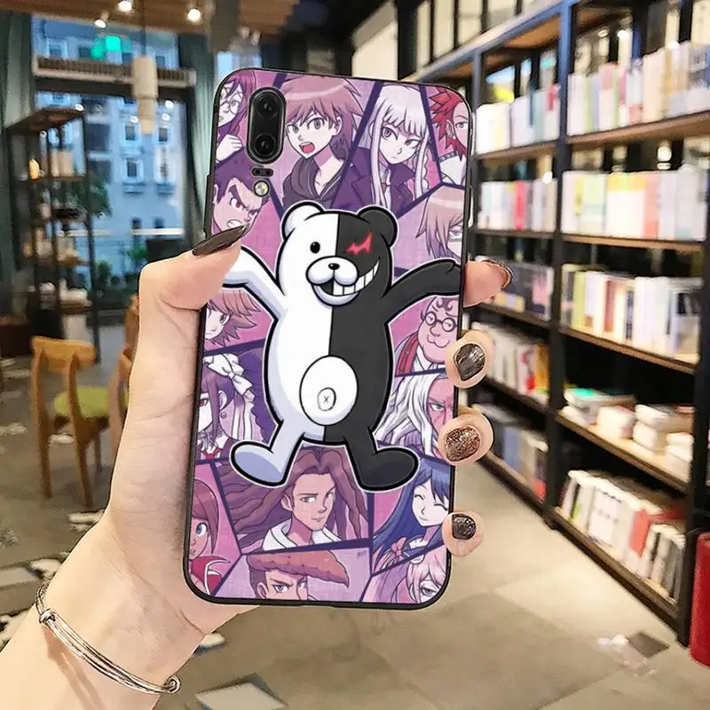 

Anime Danganronpa Monokuma Phone Case For Huawei honor Mate P 10 20 30 40 Pro 10i 9 10 20 8 x Lite