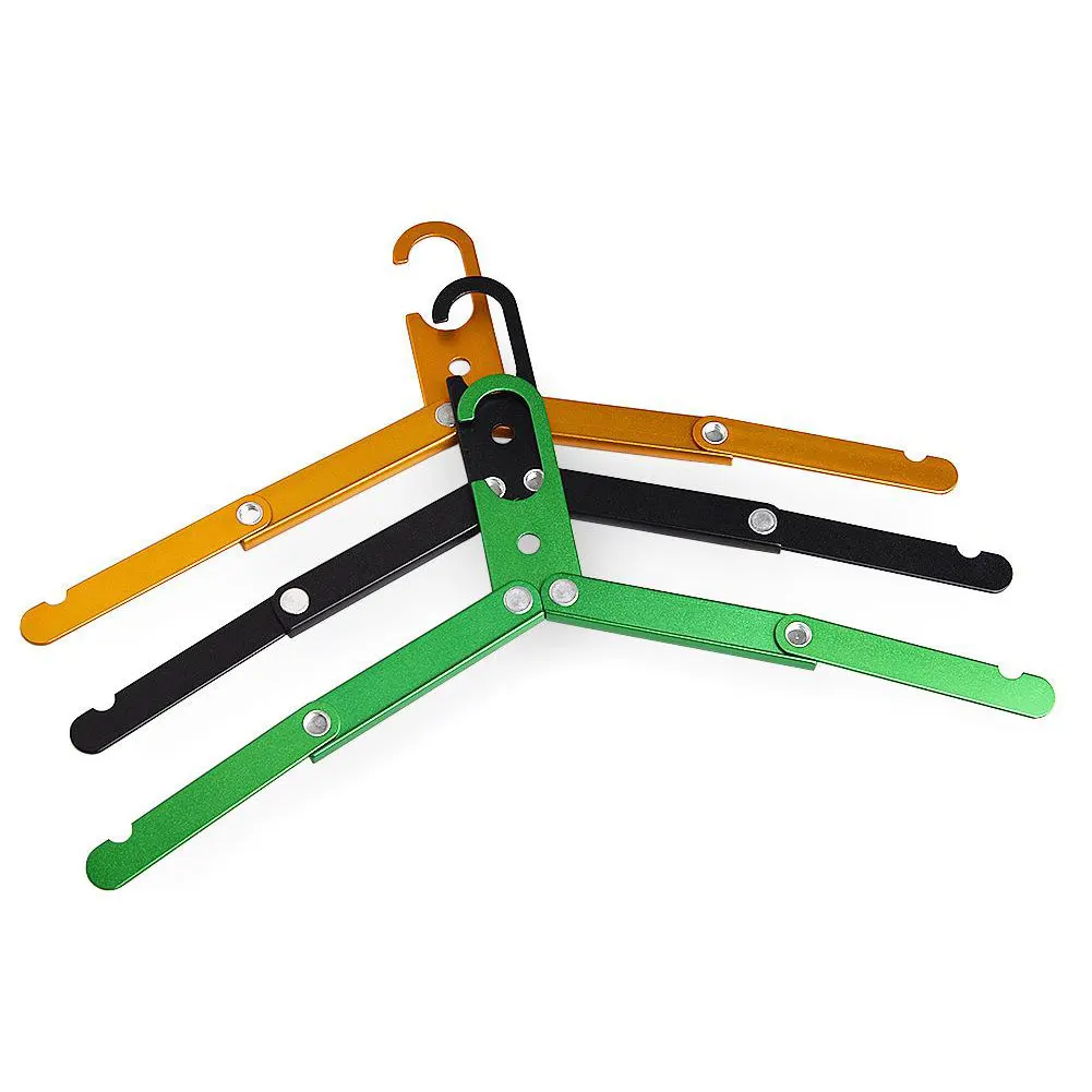 

Складная вешалка для пальто и одежды, переносная Нескользящая сушилка из алюминиевого сплава для одежды и путешествий, товары для кемпинга