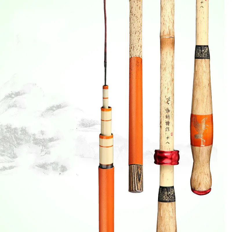 2.7M-6.3M Carp Fishing Stick Super Light 28 Tonalty Hand Pole Carbon Fiber Long Section Olta TaiwanFishing Rod Vara De Pesca