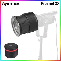 aputure fresnel 2x fresnel ii 2 lens bowen s mount a multi functional light shaping tool for aputure ls 120d 120d mark 2 300d ii
