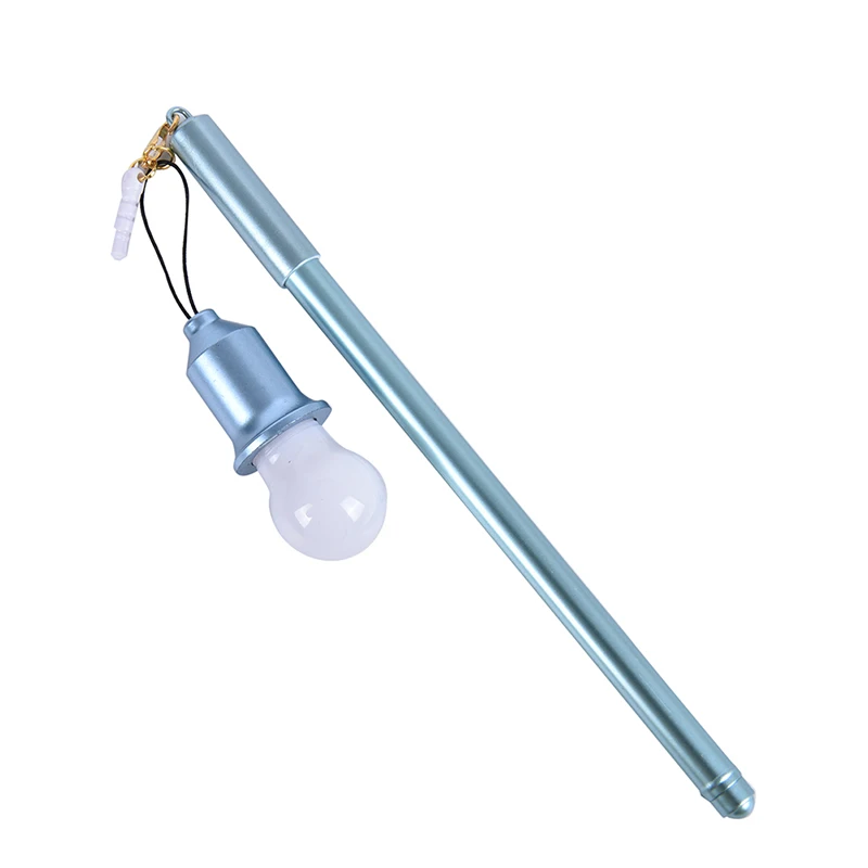 1 шт. Милая гелевая ручка для творчества 0 38 мм лампа светящаяся Пылезащитная