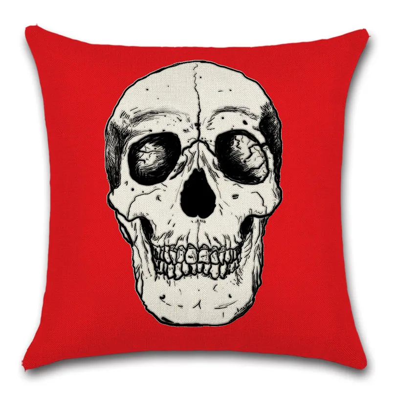 Череп пиратский панк dead art Хэллоуин Декор Наволочка декоративная домашняя