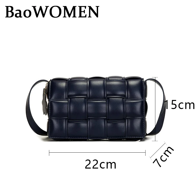

BaoWomen Luxury Handbags Famous Brand Women Bags Designer Lady Classic Plaid Shoulder Crossbody Bags Leather Messenger handbags