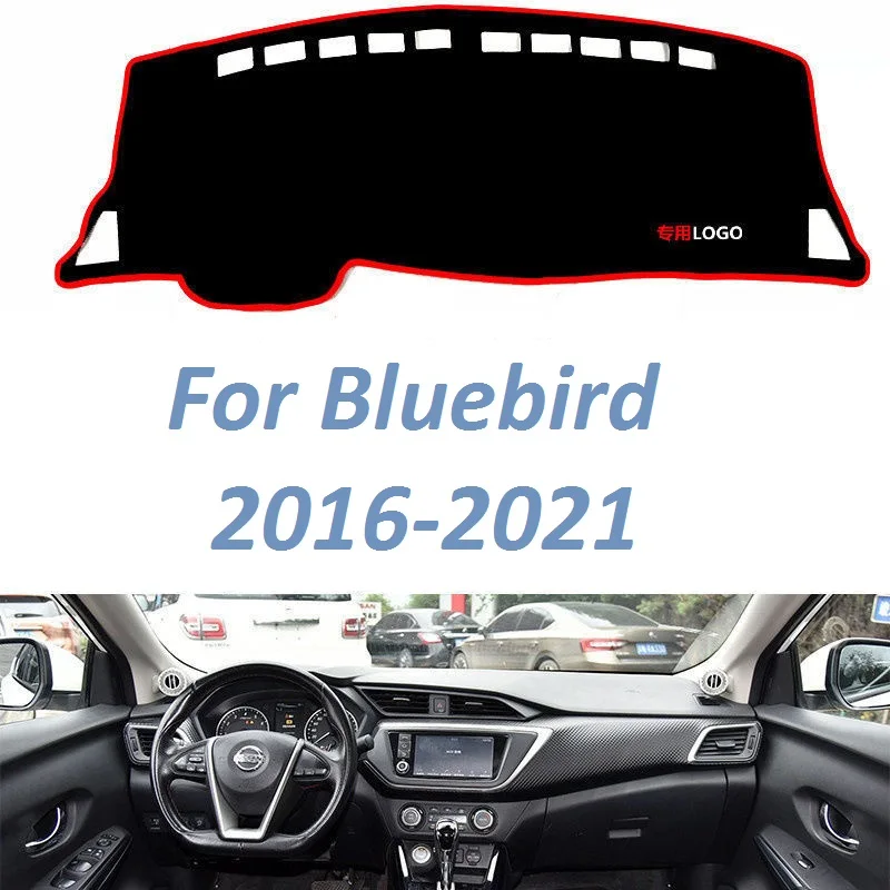 

Для Bluebird 2016 2017 2018 2019 2020 2021 Нескользящие приборной панели крышки коврик инструмент ковры автомобильные аксессуары