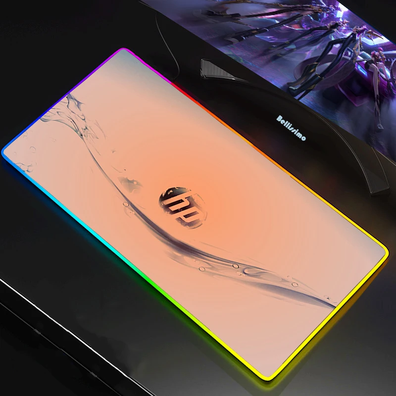 Цветная (RGB) светодиодный игровой Мышь Pad большой коврик 90 х 40 см Модные босоножки