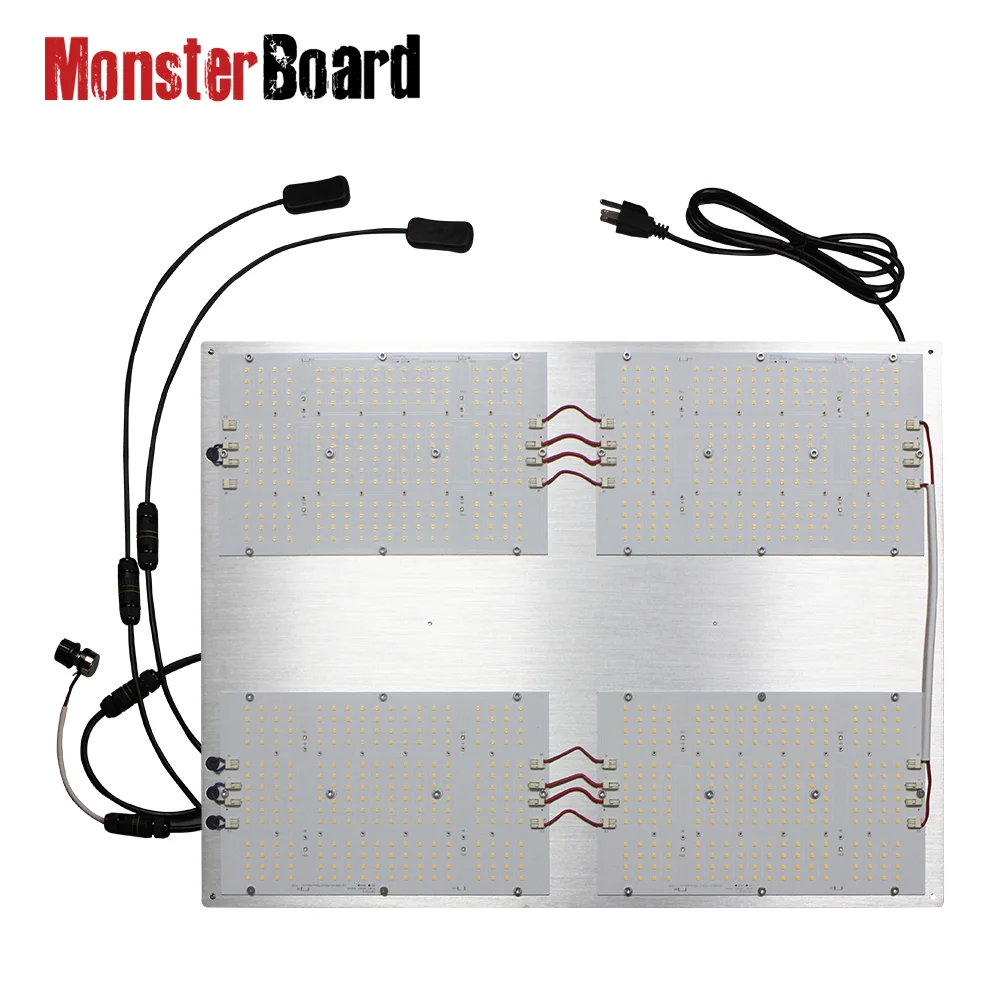 

Samsung lm301h+cree+lg full spectrum 480w UV IR individually controlled led grow light kit