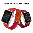 Ремешок нейлоновый спортивный для Apple Watch Band 38 мм 42 мм 40 мм 44 мм