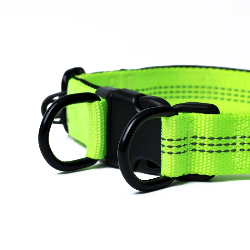 Новый ошейник для домашних животных светоотражающий нейлоновый прочный