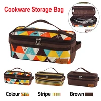 outdoor portable camping cooker storage bag travel kitchen cookware storage bags accessories tool bag sundries organizer %ec%ba%a0%ed%95%91%ed%8e%99