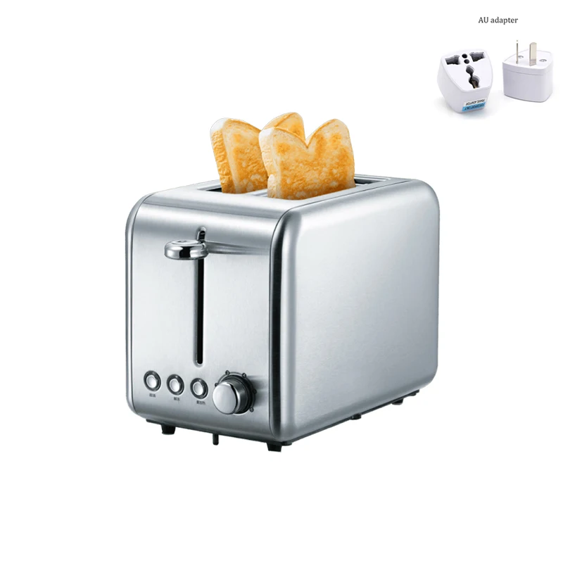 Add AU Adapter Xiaomi Deerma DEM-SL281 Электрический ароматический тостер для хлеба двухсторонняя печь для выпечки с одной кнопкой Кухонный для завтрака гриль-печь - Цвет: Add AU Adapter