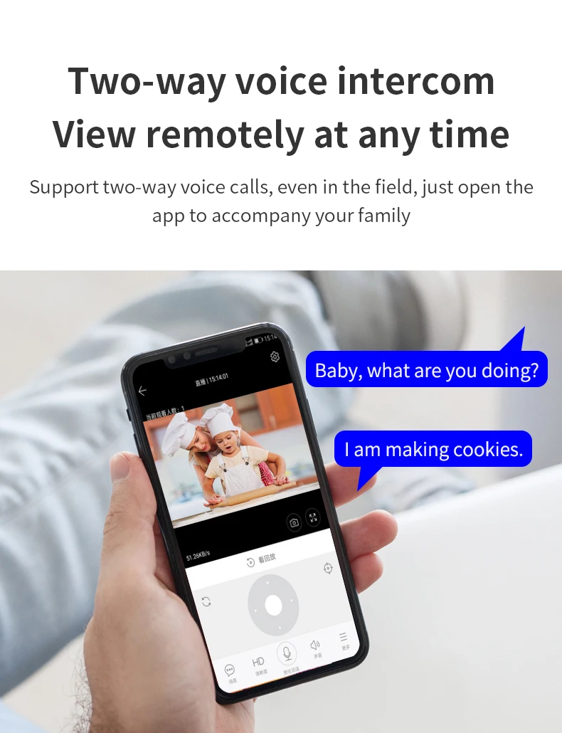 Wifi мини микро IP камера Смарт двухсторонняя аудио SD карта Облачное хранилище Домашняя безопасность беспроводная мини камера наблюдения