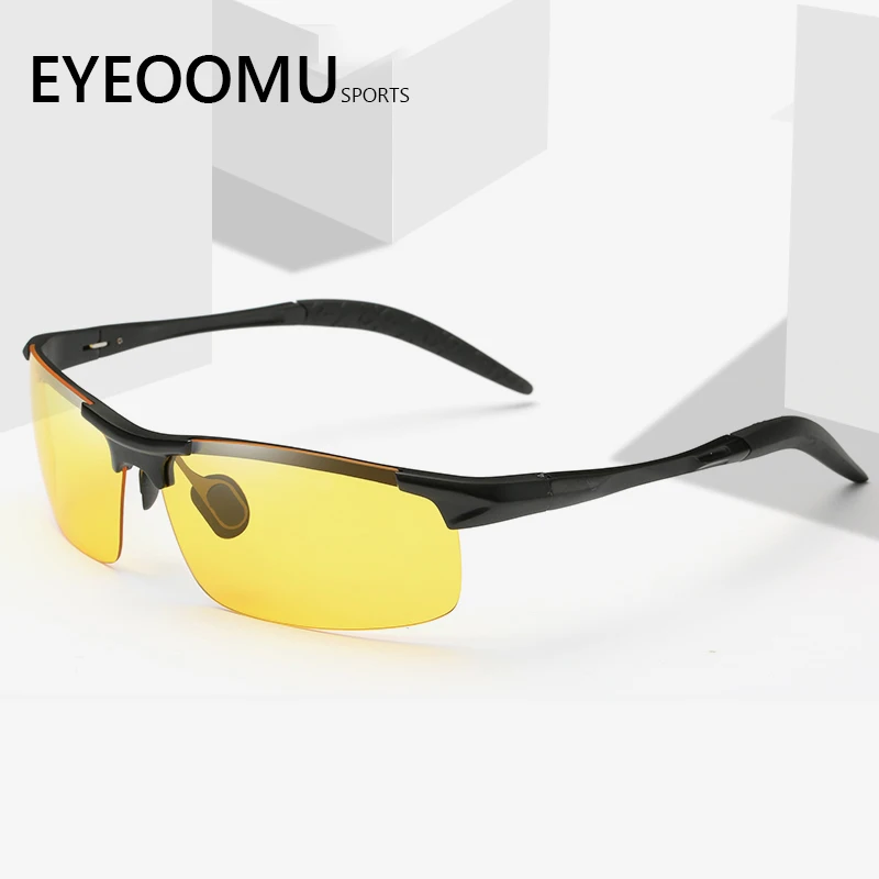 EYEOOMU новые тактические солнцезащитные очки линзы ночного видения для мужчин и