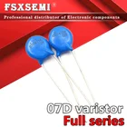 Варистор 07D, 50 шт., 07D101K, 07D121K, 07D151K, 07D180K, 07D201K, 07D220K, 07D221K, 07D241K, 07D271K, 07D330K, 07D331K, 07D361K