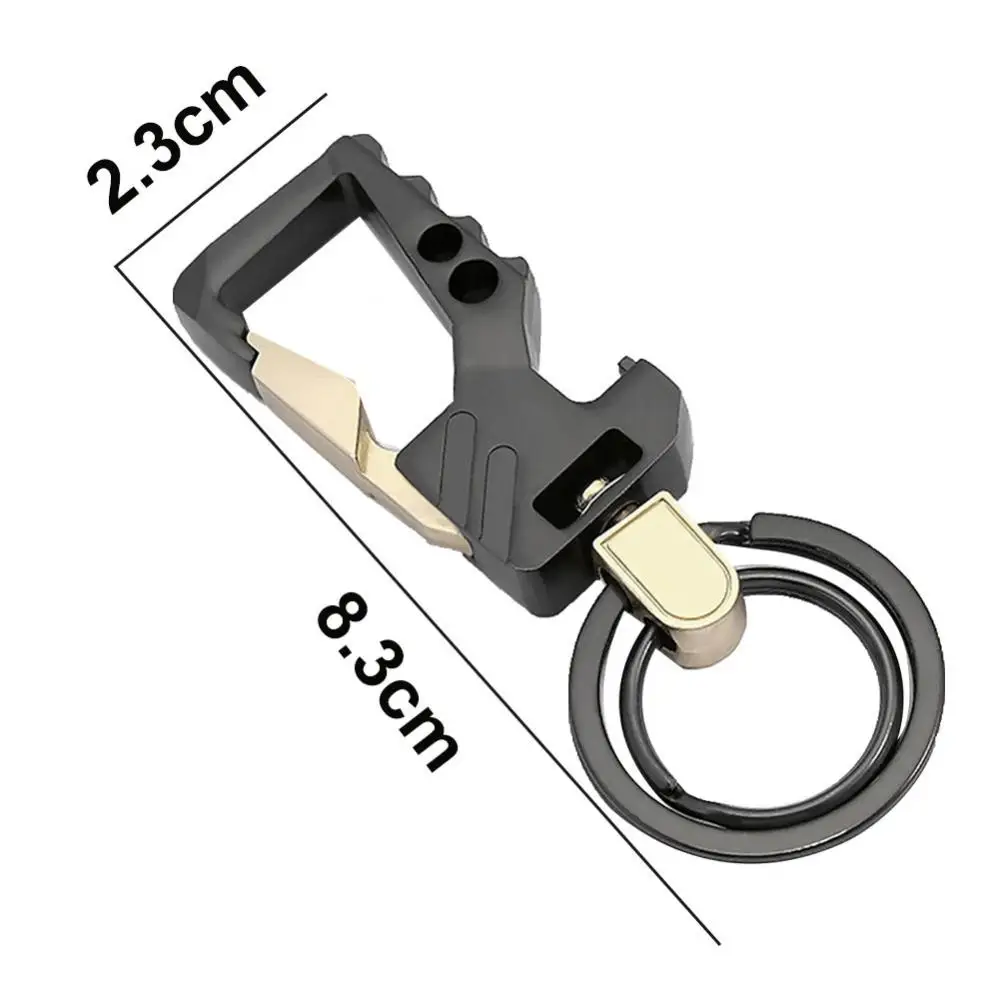 

Beer Bottle Opener Metal Portable Pocket Keychain Men's Car Creative Key Ring High-end Retainer Tool