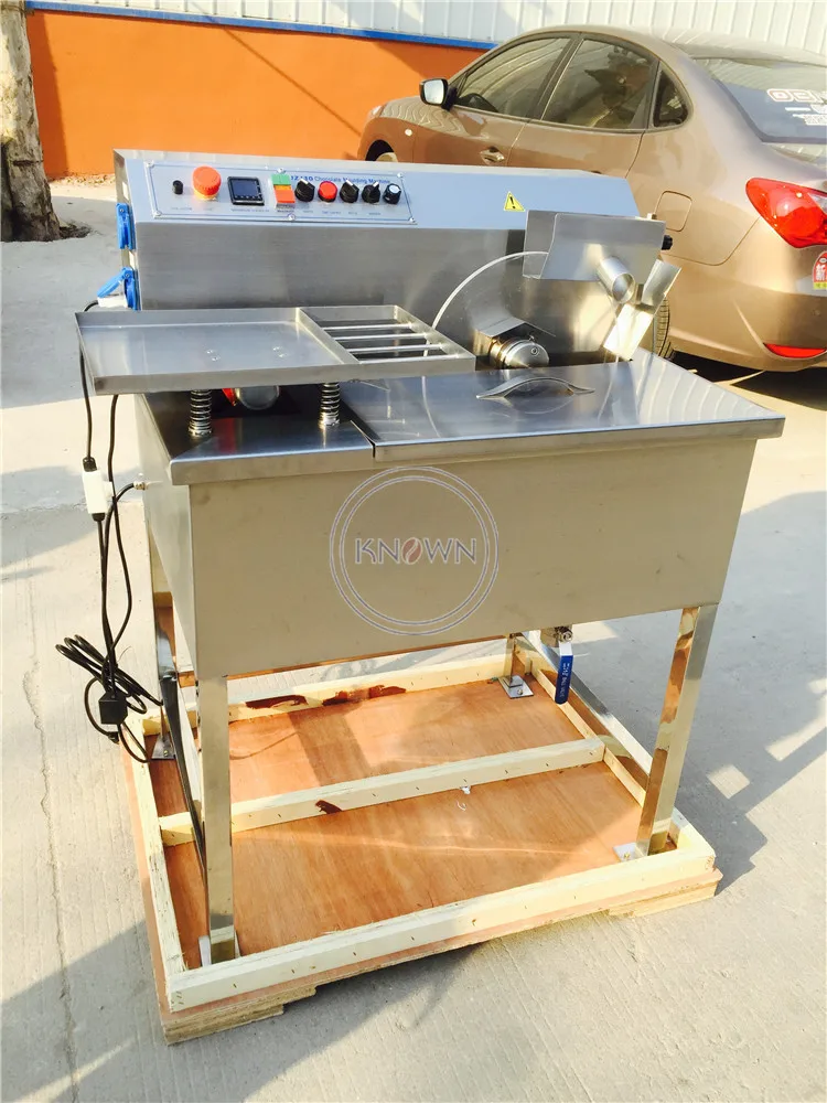 Машинка для нанесения шоколадного покрытия нержавеющая сталь 30 кг|Шоколадные