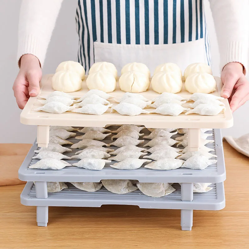 

Noodle Food Mat Foldable Kitchen Dumpling Curtain Single Layer Cover Mat Household Dumpling Mat Dumpling Plate