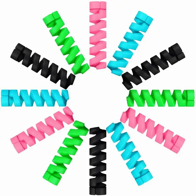 Кабель протектор обмотки намотки данных линия чехол Веревка Защита пружинный