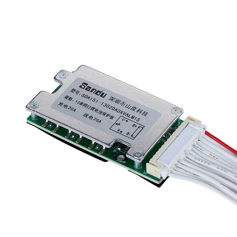 Li-ion Lithium Battery Protection Board SDA151 13S 48V 20A Odm Electric Bicycle Battery BMS Board ebike Battery Balance Board