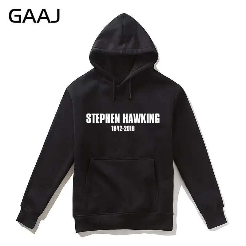 

Stephen Hawking 1942-2019 Men Hoodie Women Brand Fleece Man Hoodies Streetwear Coats Zipper Casual Cotton Felpe #WA7I3