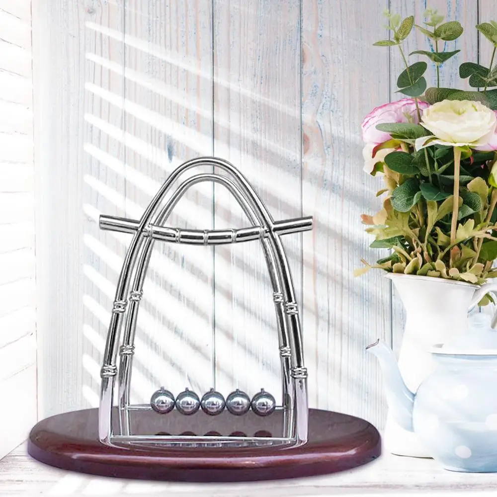 Колыбель Newtons забавная настольная игрушка стальной Балансирующий шар маятник