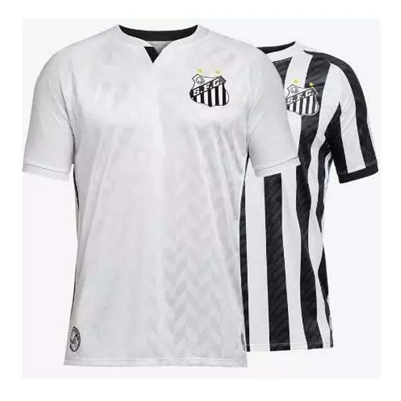 

NEW 20 21 Santos Home white ALISON Gustavo H. Pato Sanchez Cueva 2020 2021 SANTOS away third Football shirt