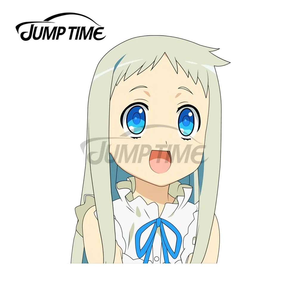 

JumpTime 13x7,8 см, Menma Ano Hana, мультяшная искусственная доска для серфинга, водонепроницаемая индивидуальная наклейка на окклюзию с царапинами