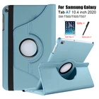 360 Вращающийся PU кожаный чехол для Samsung Galaxy Tab A7 10,4 2020 Обложка для T500 T505 SM-T500 SM-T505 чехол для планшета стекло