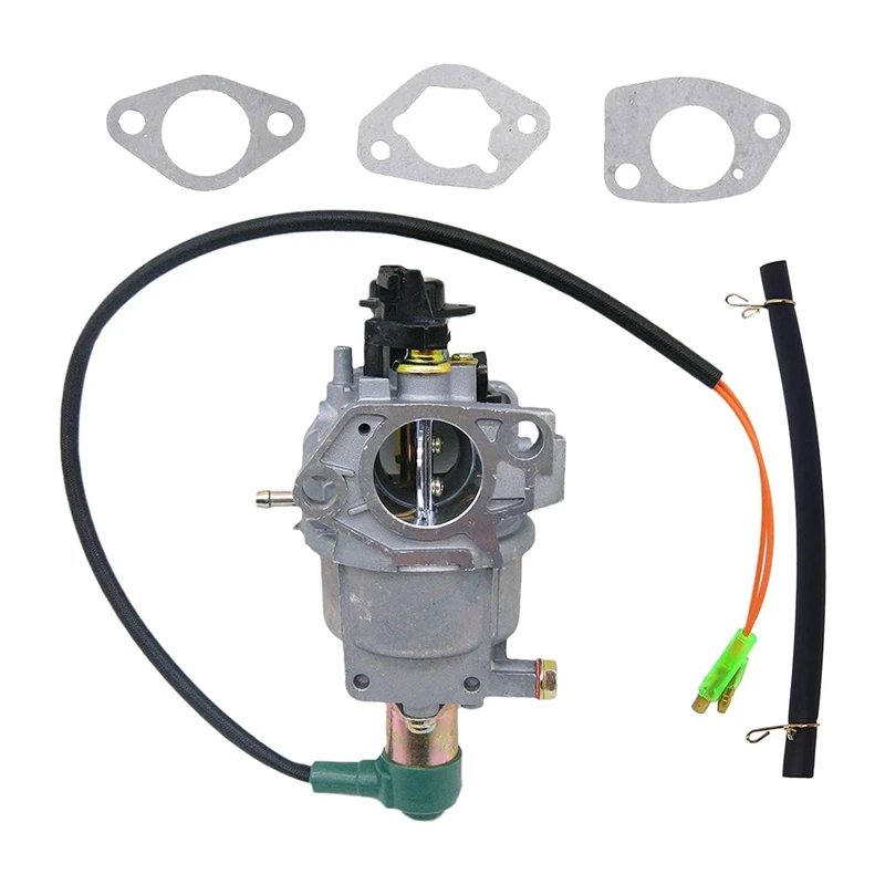 

Dual Fuel Carburetor LPG NG Conversion Kit for Generator 4.5-5.5KW GX390 188F Carburetor Manual Gasket