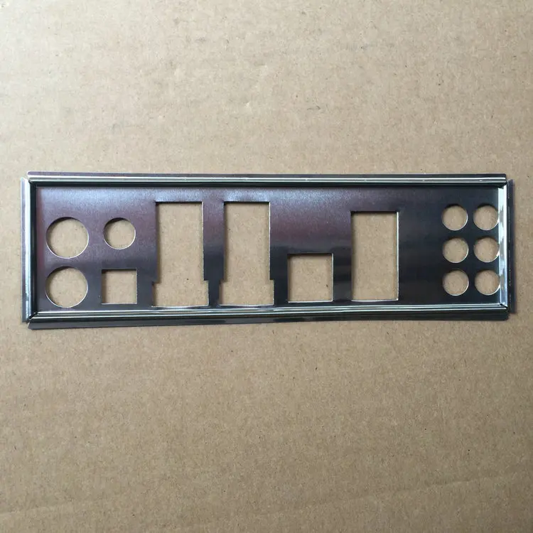 

New I/O shield back plate of motherboard for P8P67 PRO just shield backplate Suitable I/O baffle