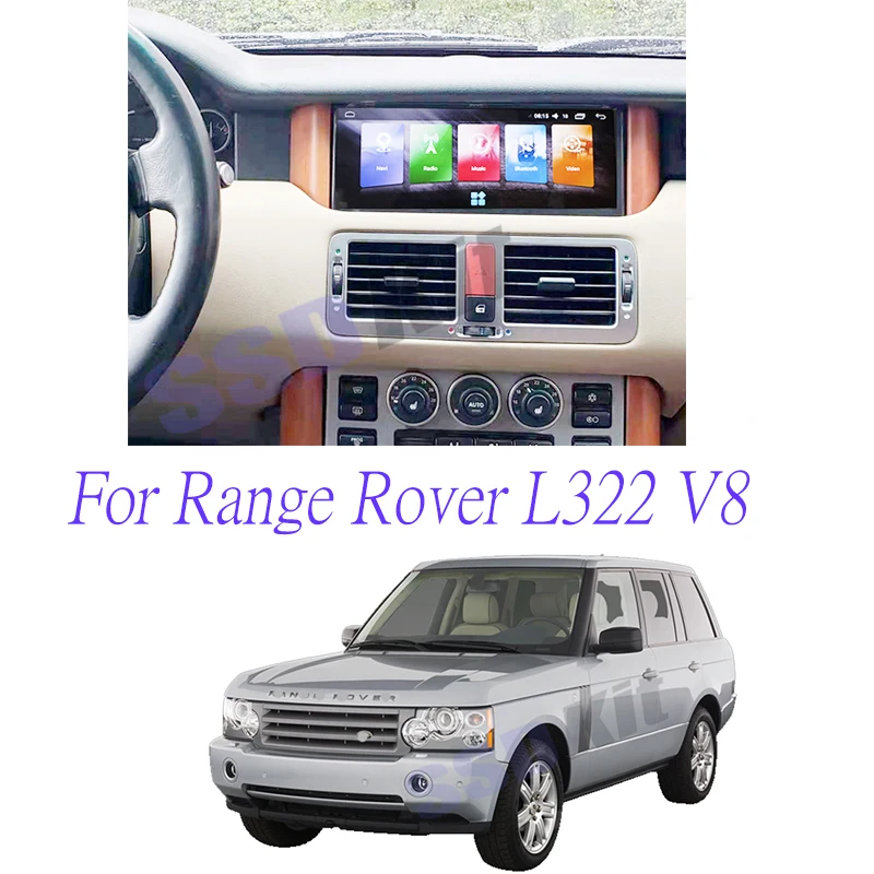 For Range Rover Vogue L322 RR V8 3.0 4.2 4.4 5.0 Car Multimedia Player NAVI Radio Stereo GPS Navigation CarPlay 360 BirdView