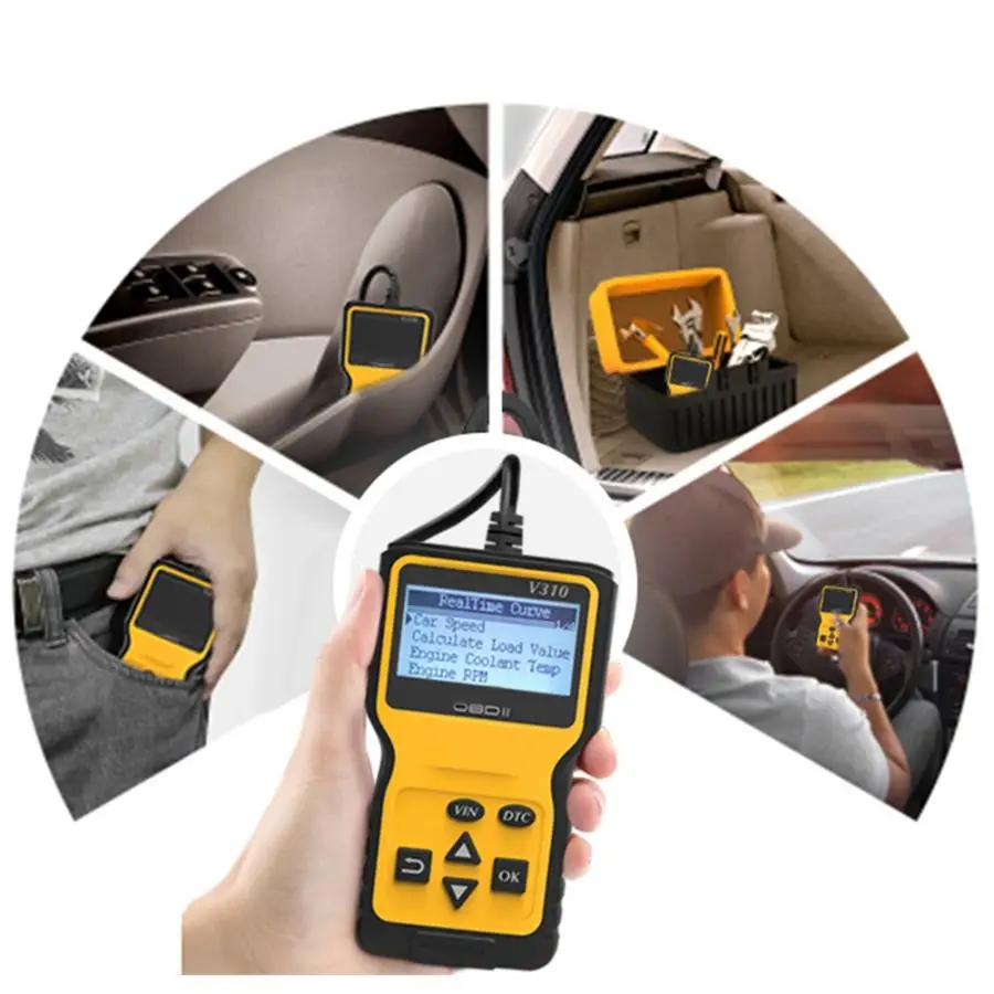 Мини OBD2 Авто сканер Код считыватель автомобиля проверка двигателя сбой