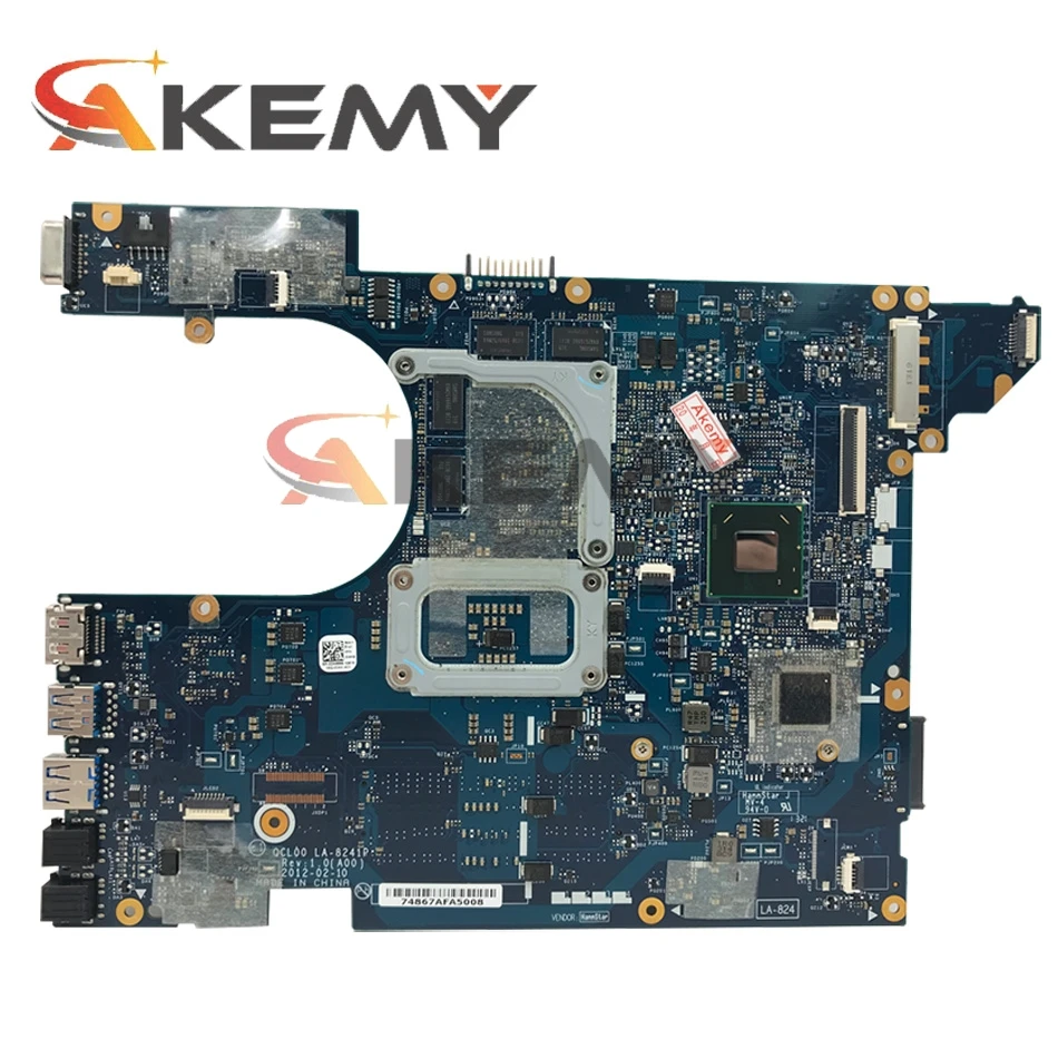 Оригинальная материнская плата для ноутбука DELL Vostro 3560 V3560 Inspiron 5520 SLJ8C CN-0RDH49 0RDH49 QCL00