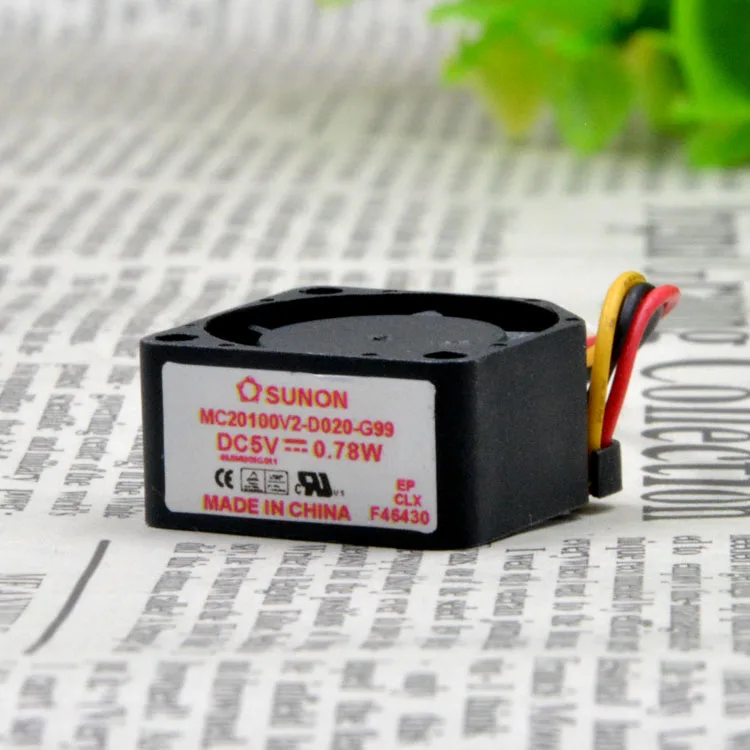 Sunon 2010 5V MC20100V2-D020-G99 2CM Micro Вентилятор охлаждения шасси