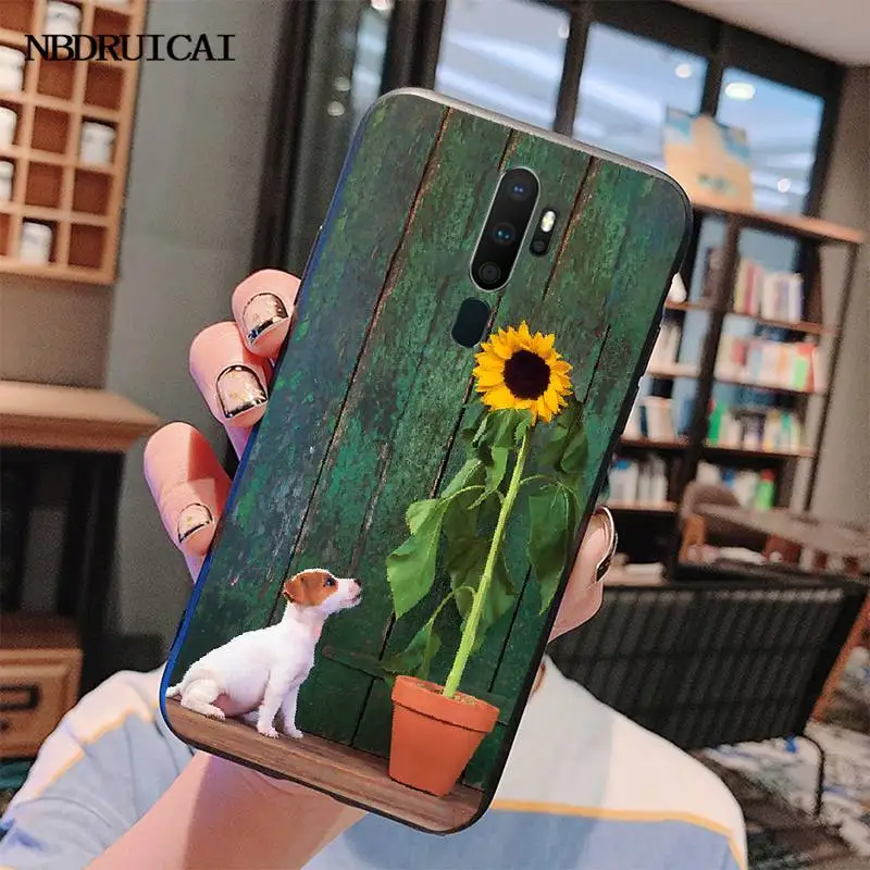 PENGHUWAN Джек Рассел терьер DIY чехол для телефона с рисунком в виде ракушки Oppo A5 A9 2020