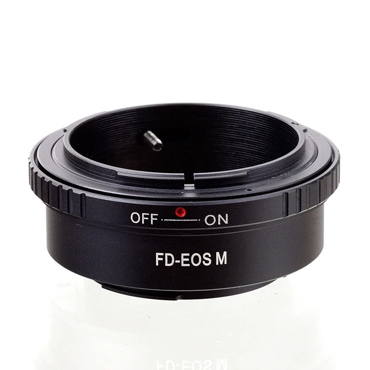 

adapter ring for canon FD FL mount Lens to canon EOSM EF-M eosm/m1/m2/m3/m5/m6/m10/m50/m100 mirrorless camera