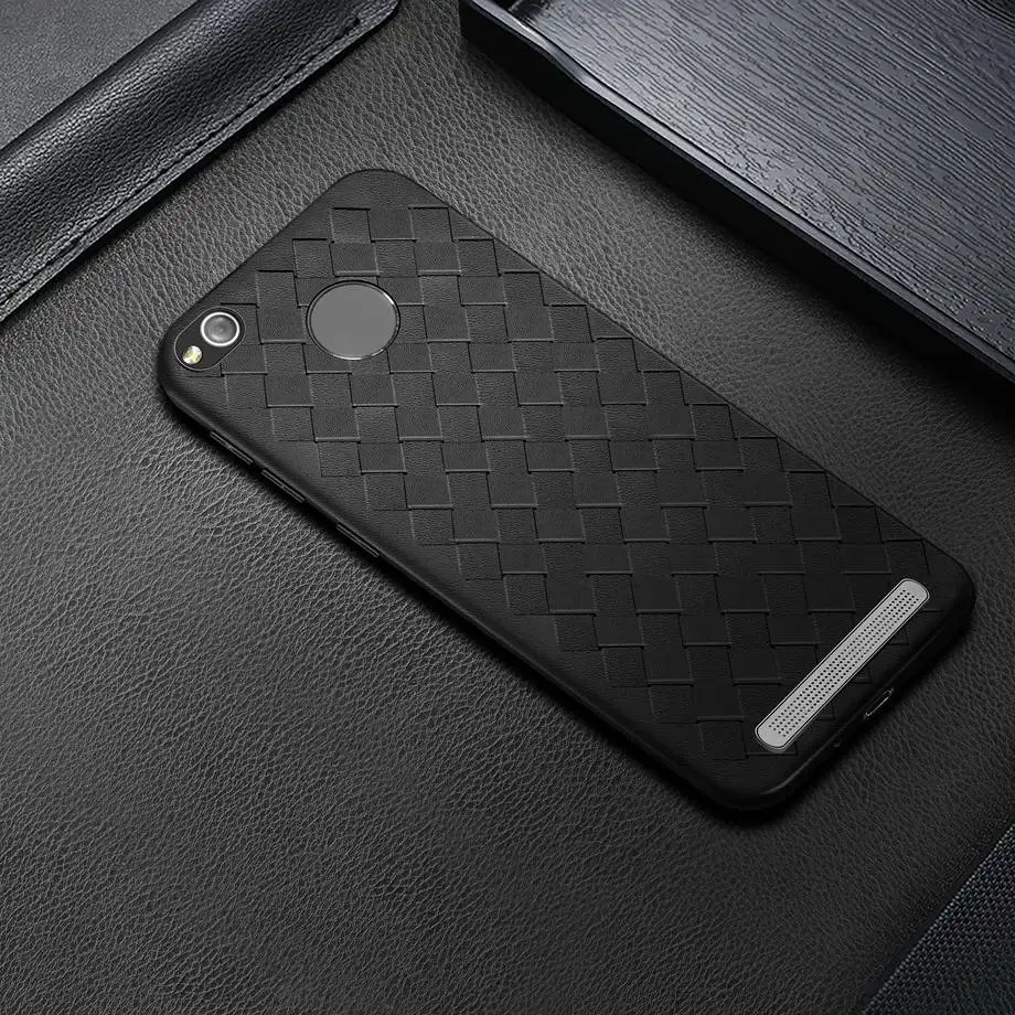 Чехол для Xiaomi Redmi 3 S, чехол для Xiaomi Redmi 3 pro 3 S, силиконовый кожаный чехол для xiaomi redmi 3 S 3 Pro 3 S Prime, чехлы для телефонов - Цвет: Бежевый