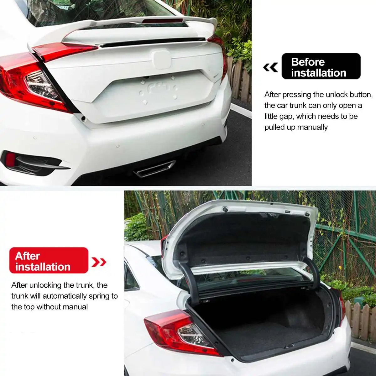 2 шт автоматическая машина для роста задний багажник двери окна подъема