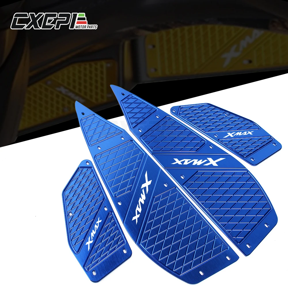 Мотоцикл CNC алюминиевый XMAX Подножка для ног колодки защита модифицированная yamaha