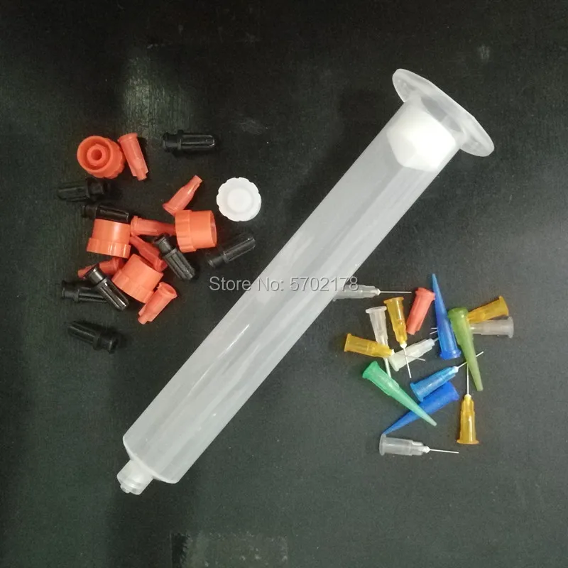 10 шт./пакет 55cc припой паста клей шприц дозирующая игла с адаптером|Эпоксиды| |