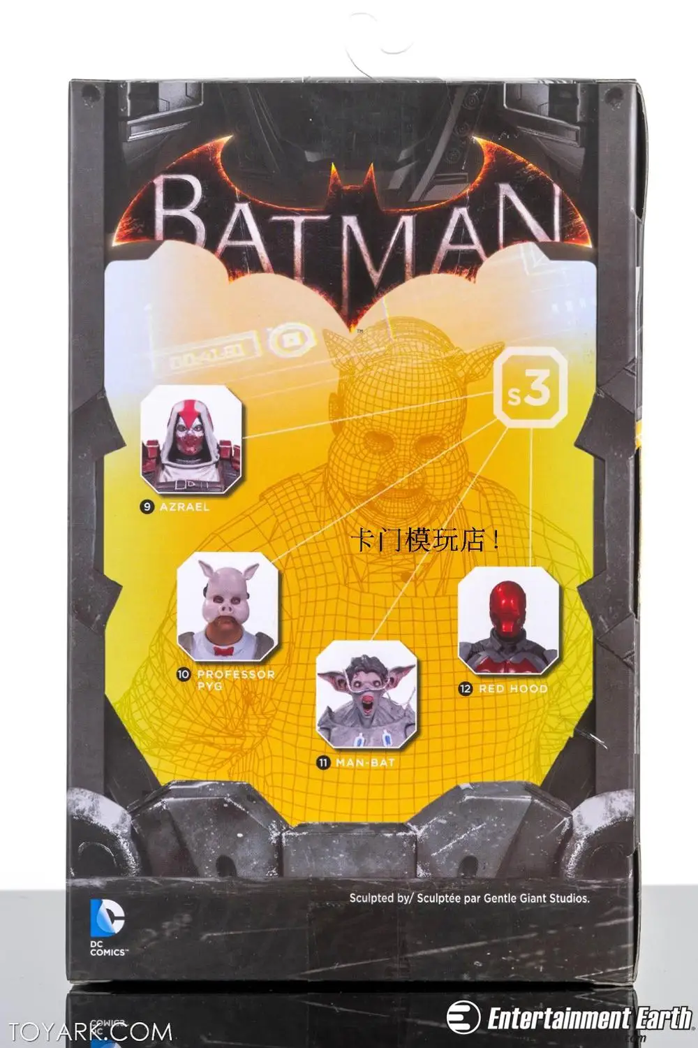 DC 52 Бэтмен Gotham City Arkham Asylum DCC 3rd модельный ряд проф. Пиг ПВХ фигурка модель игрушки для детей Подарки