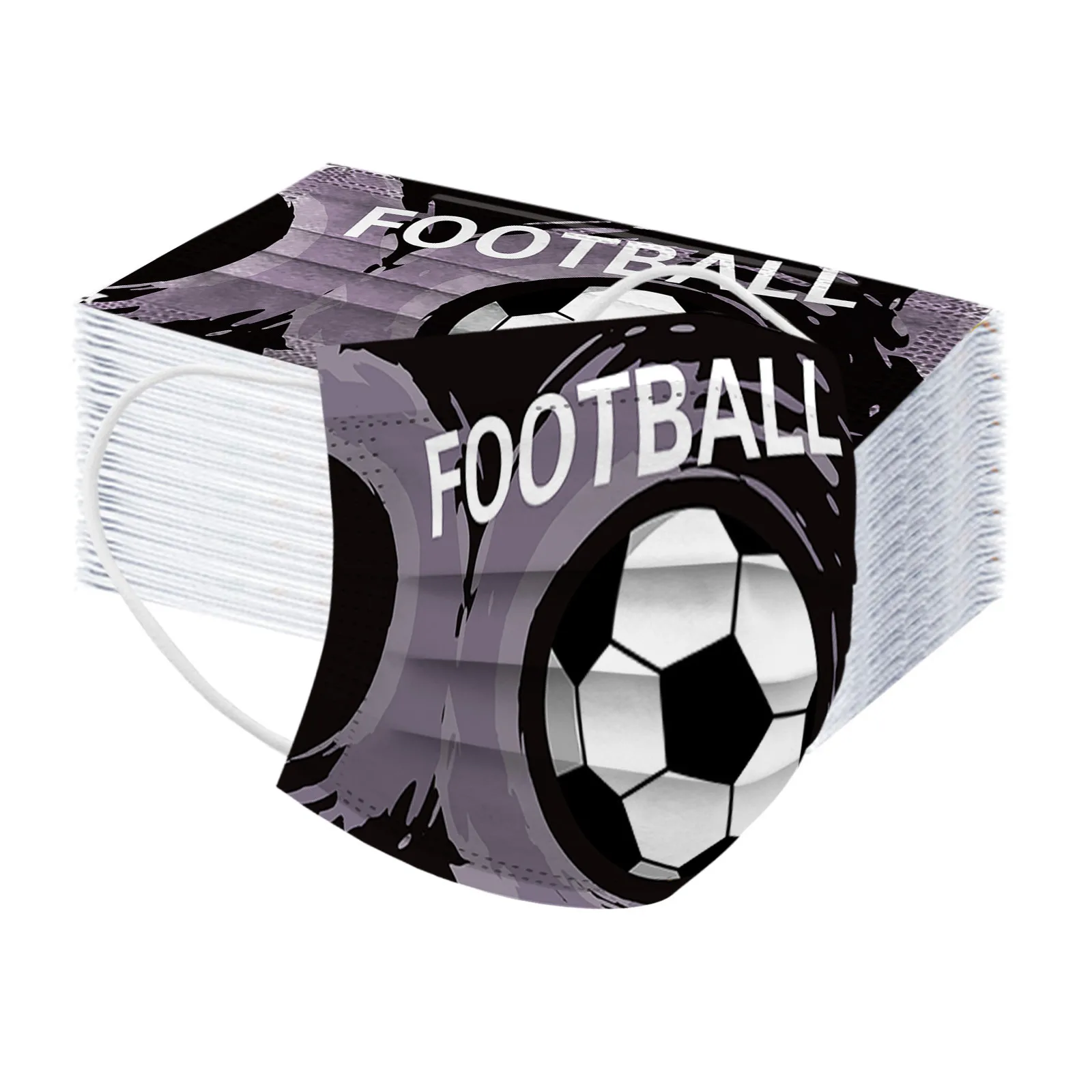 Маска одноразовая дышащая 3-слойная для детей 50 шт. | Маски и очки