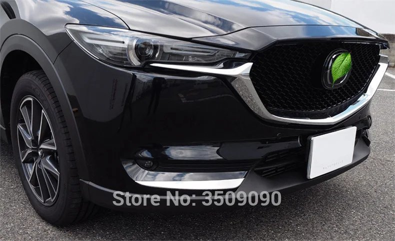 Для 2017-2021 Mazda CX-5 CX5 K F фонарь передней фары автомобиля Накладка для бровей