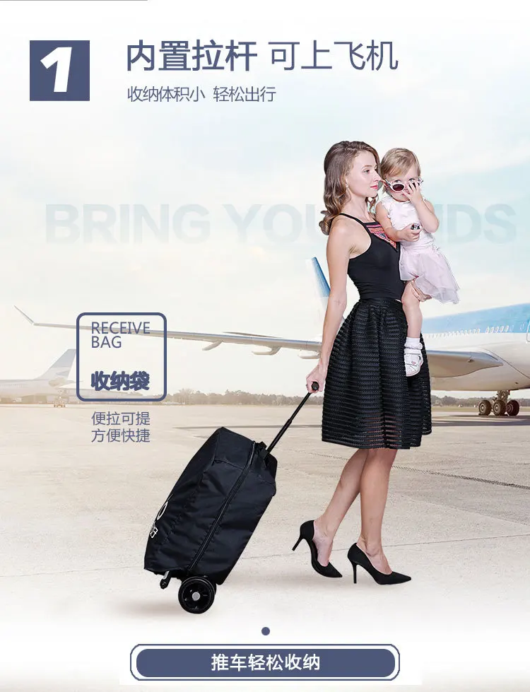 Multifunctional Baby Stroller High Landscape Stroller Folding Carriage Gold Baby Stroller Newborn Stroller
