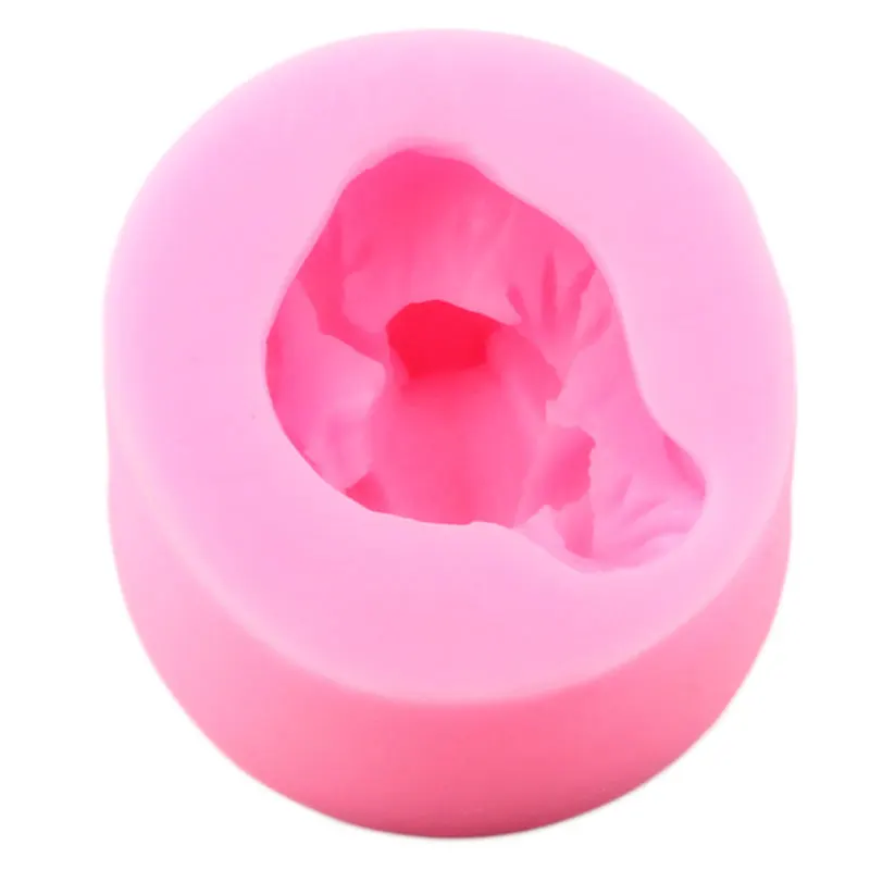 3D в виде листка лотоса лягушка силиконовые формы кекс сделай сам для выпечки